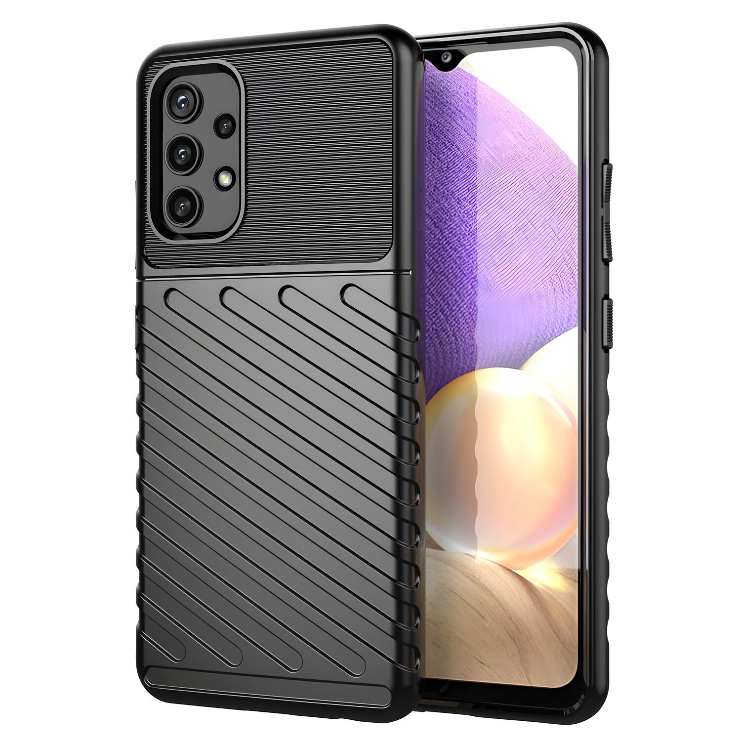 Coque résistante Thunder pour Samsung Galaxy A32 5G - Noir