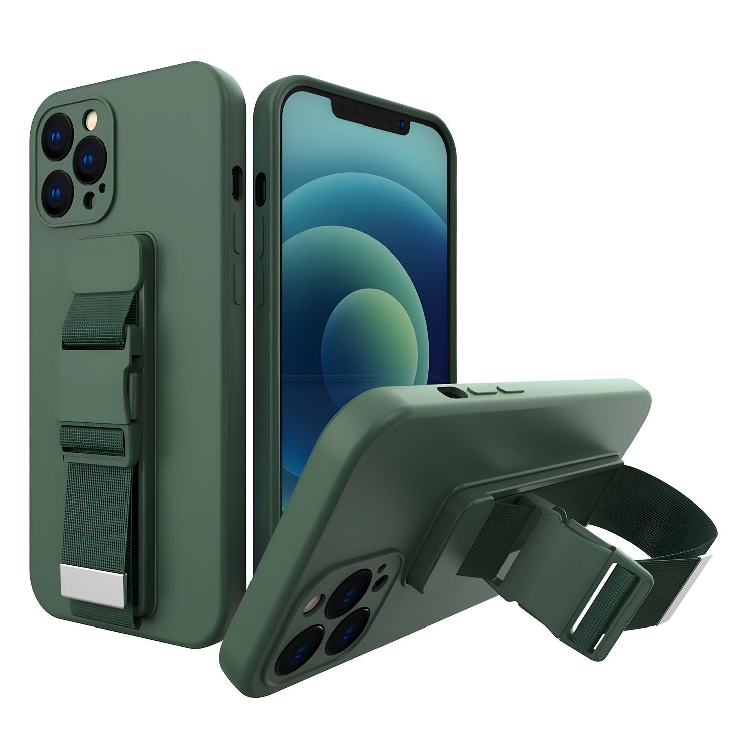 Coque Rope Case pour Apple iPhone 7/iPhone 8/iPhone SE 2020/iPhone SE 2022 - Vert