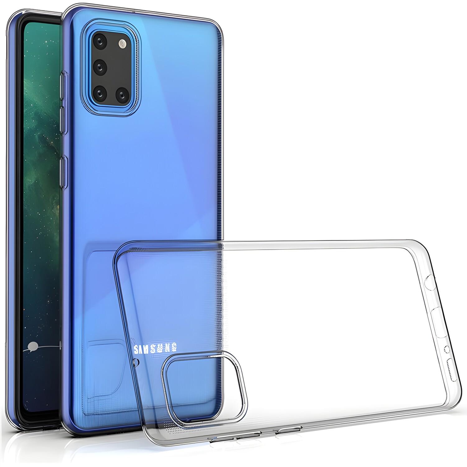 Coque de protection transparente pour Samsung Galaxy A31 - Transparent