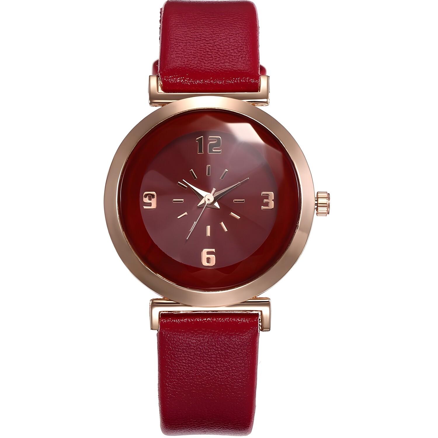 Montre Pastel - Rouge