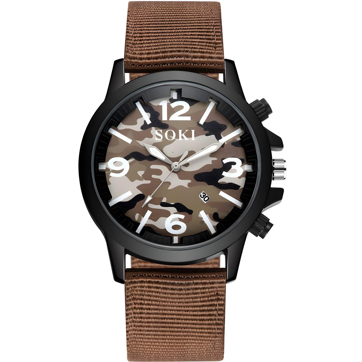 Montre Zoran - Marron
