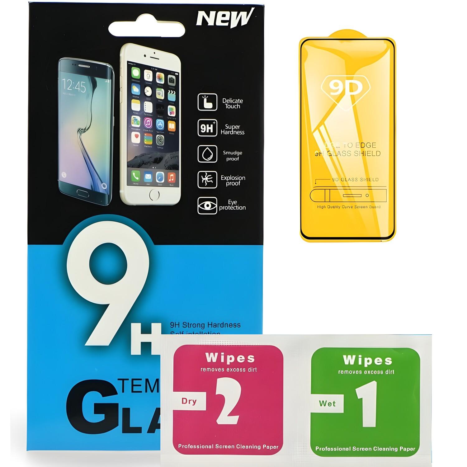 Verre de protection 9D Fenix pour Samsung Galaxy A90 5G - Noir