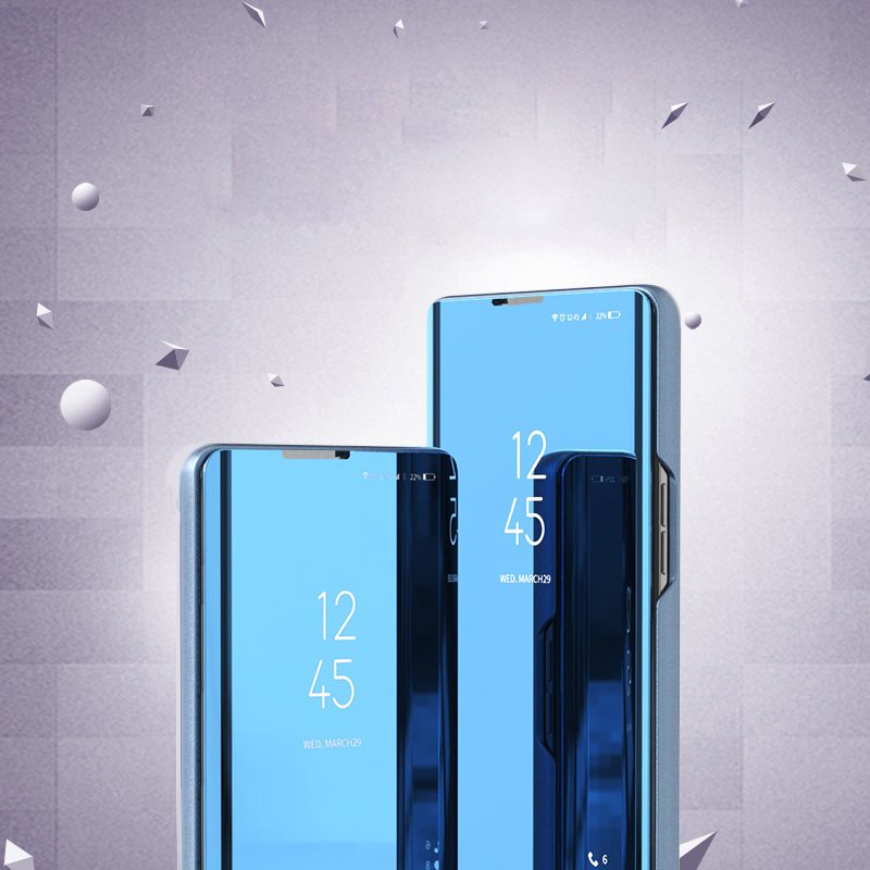 Étui Clear View pour Realme 8/8 Pro - Noir
