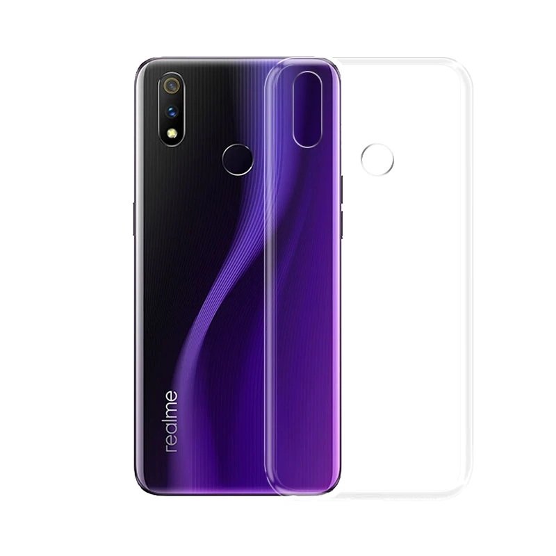 Coque Silicone Case pour Realme 5 - Transparent
