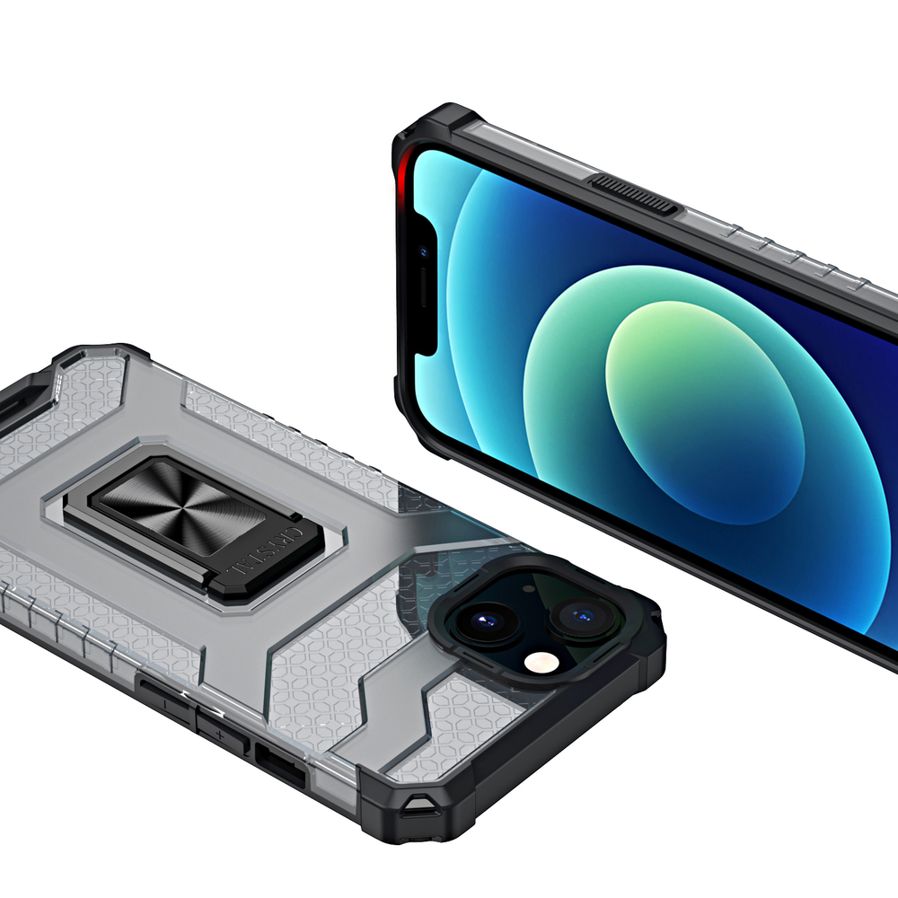 Étui Crystal Ring Case pour Apple iPhone 13 - Vert