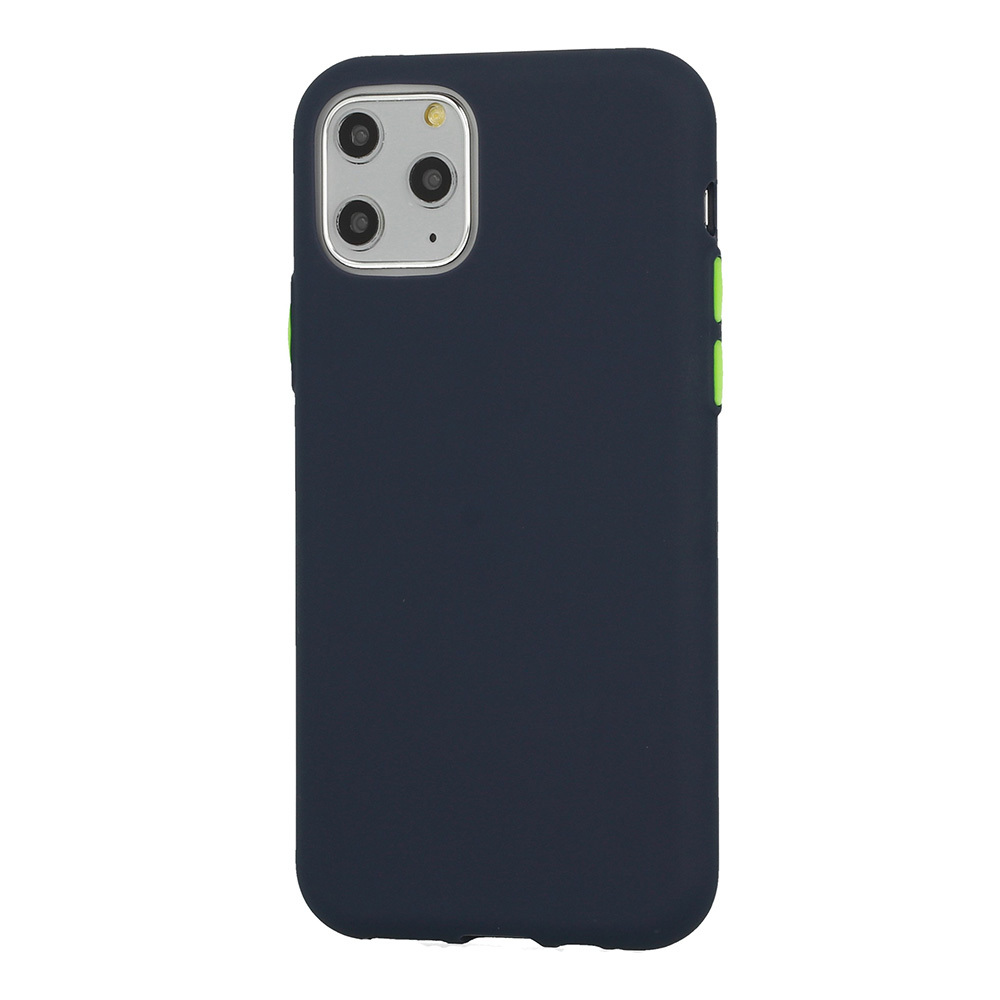 Coque en silicone Solid pour Xiaomi Redmi 7A - Bleu