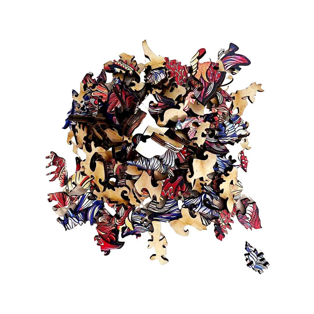 Puzzle en bois - Zorro / L