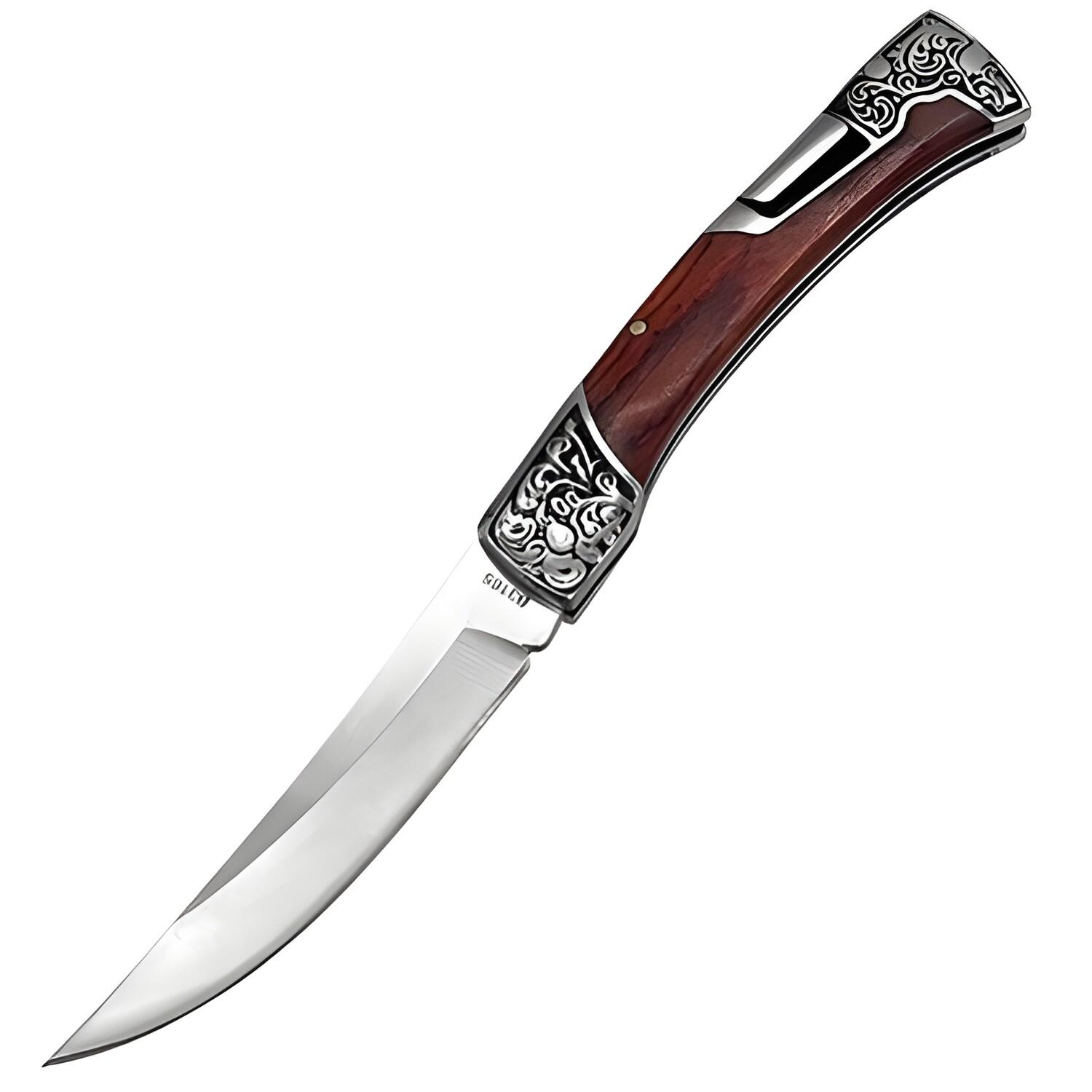 Couteau pliant d'extérieur COLUMBIA - 21 / 11,5 - Marron