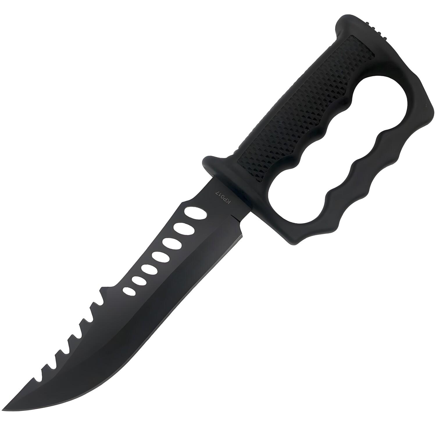 Couteau de plein air KP017 - Noir