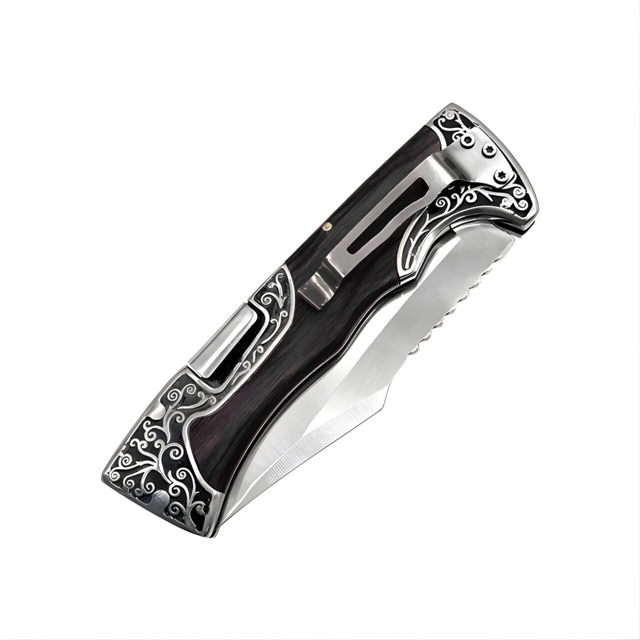 Couteau pliant outdoor A3157 - 22,5 / 9cm / Noir