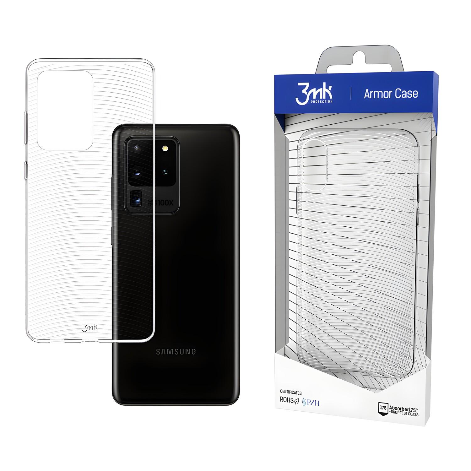 3mk Armor Case – coque de protection pour Samsung Galaxy S20 Ultra - Transparent