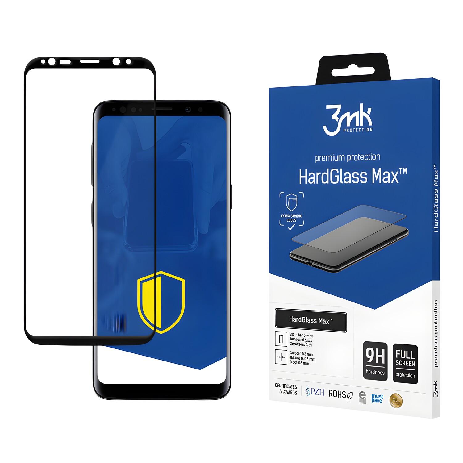 3mk HardGlass Max – verre protecteur pour Samsung Galaxy S9 - Noir