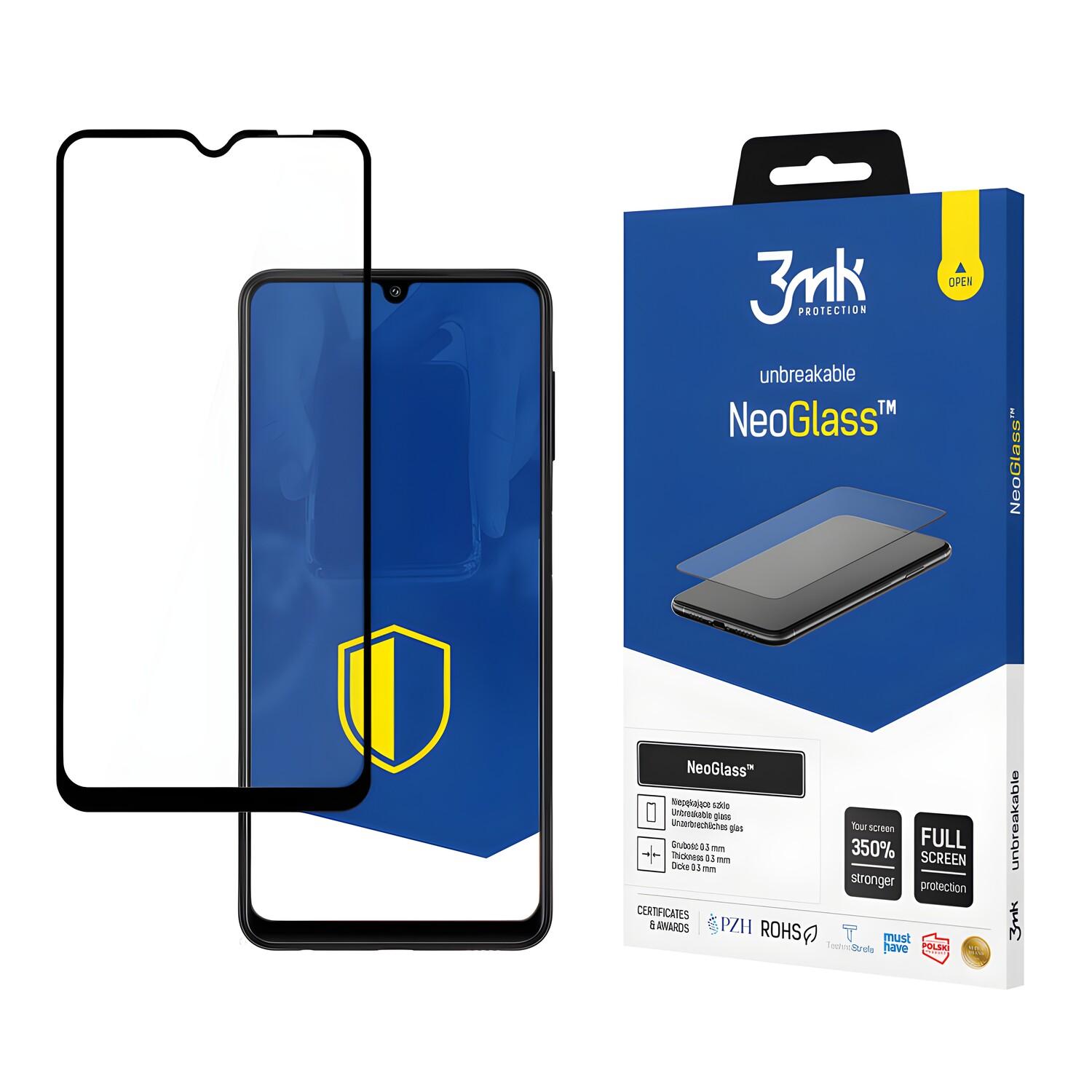 3mk NeoGlass verre protecteur pour Samsung Galaxy A22 5G - Noir