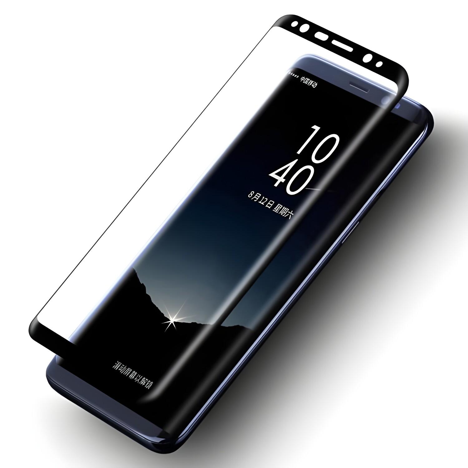 Verre de protection 5D pour Xiaomi Redmi Note 8 - Noir