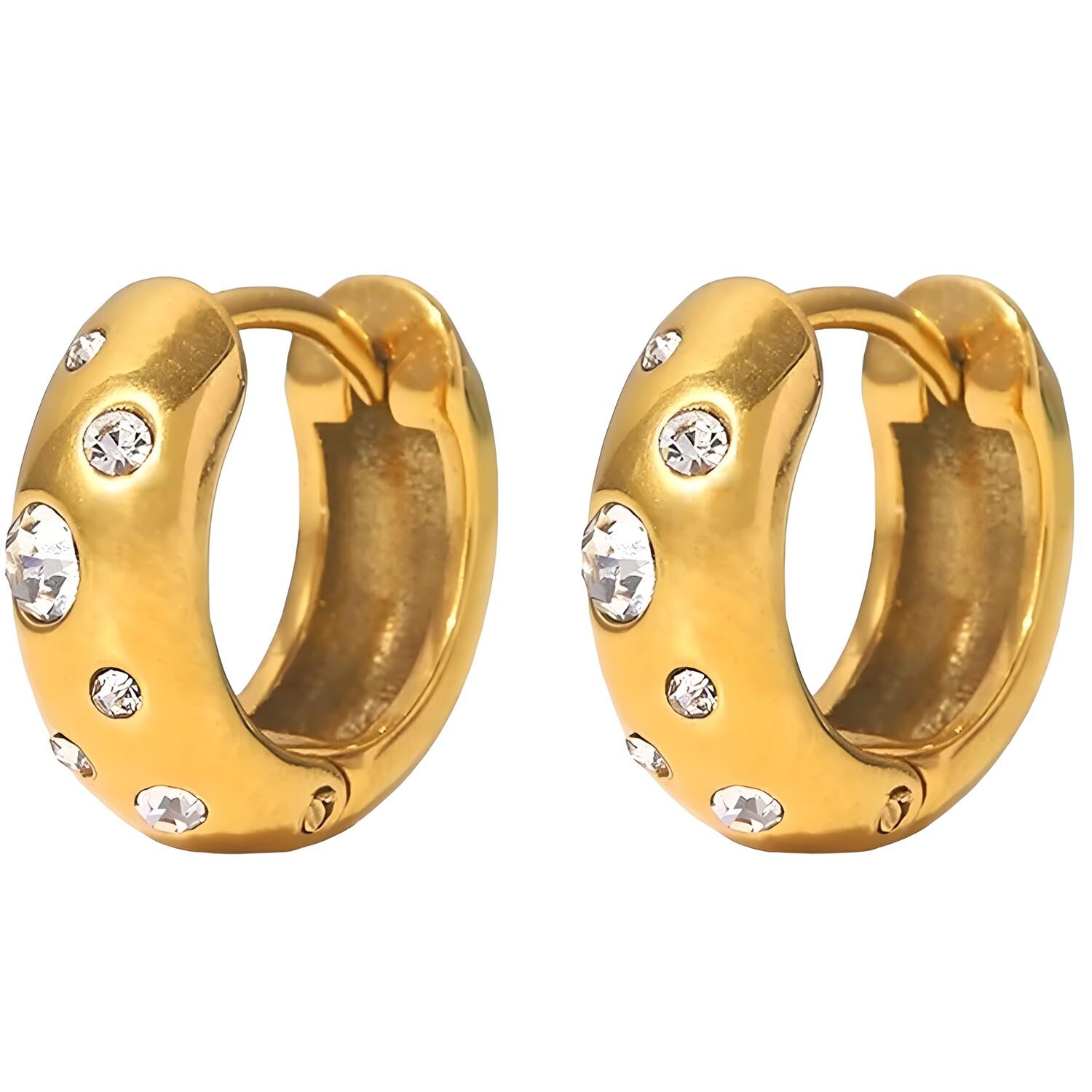 Boucles d'oreilles Yuka - Or