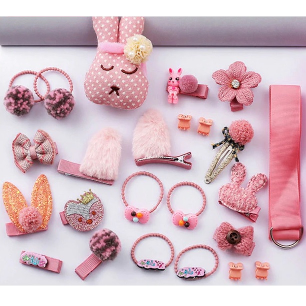 Accessoires capillaires dans la valisette Fée - TypeK