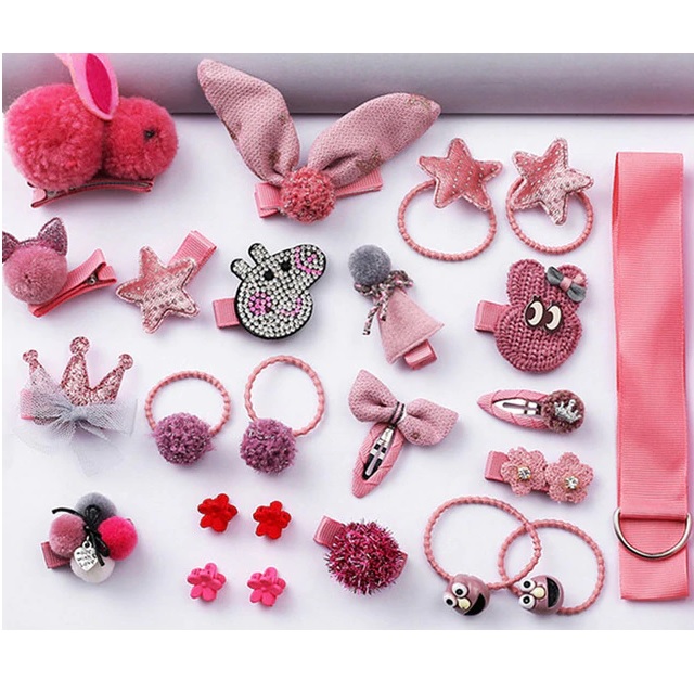Accessoires capillaires dans la valisette Fée - TypeK