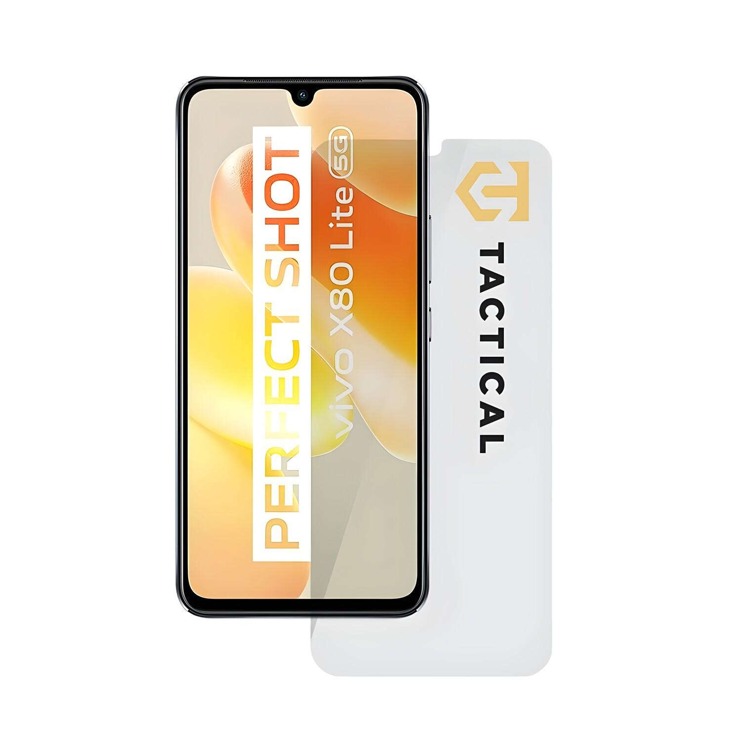 Tactical Glass Shield 2.5D verre pour Vivo X80 Lite - Transparent
