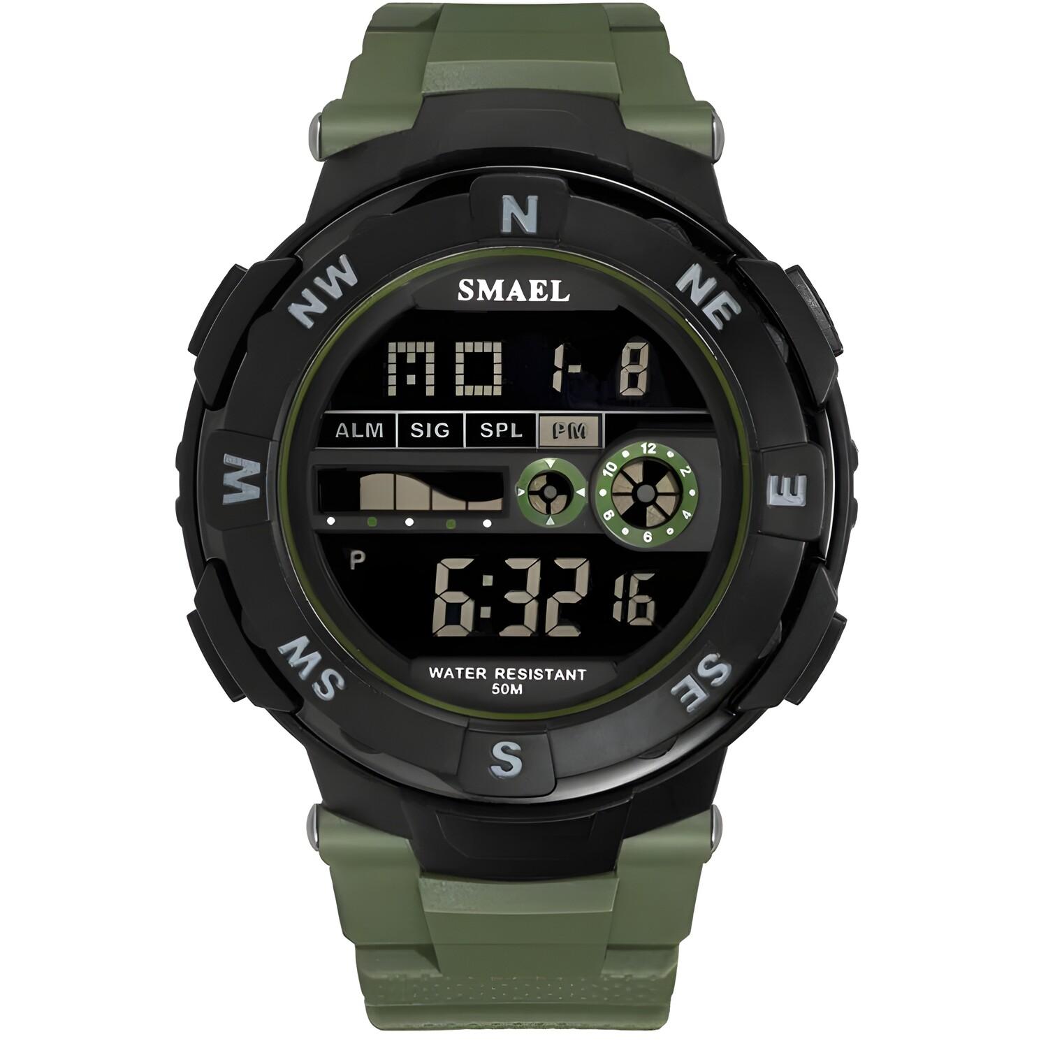 Montre SMAEL Hunter - Verte