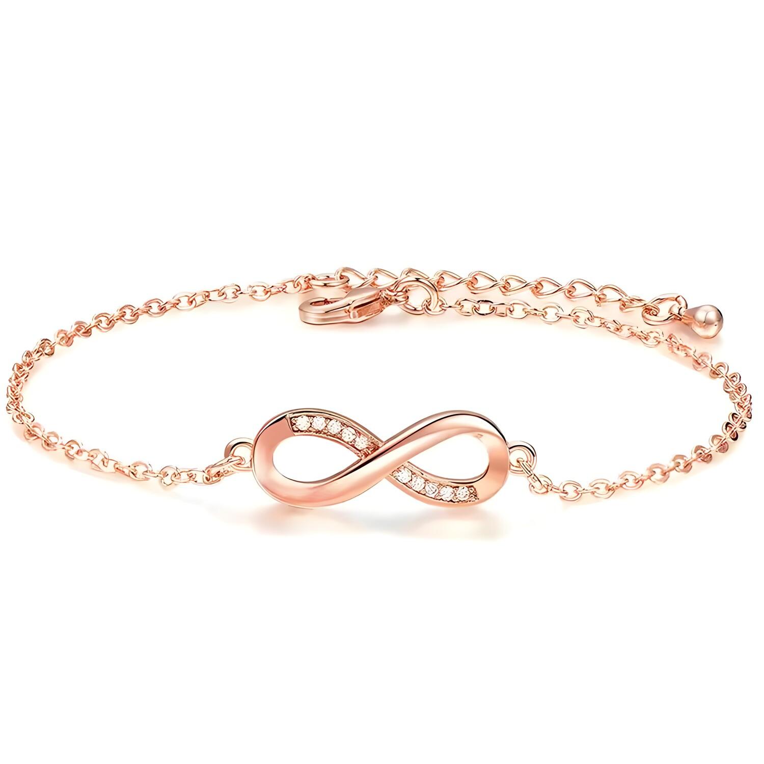 Bracelet Infinity Easy - Or / Rose