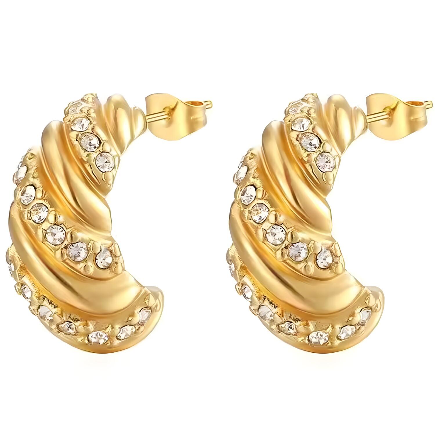 Boucles d'oreilles Frederika - Or