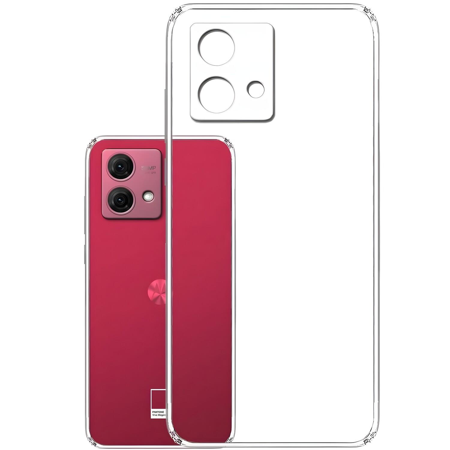 Coque de protection transparente pour Motorola Moto G84 - Transparent