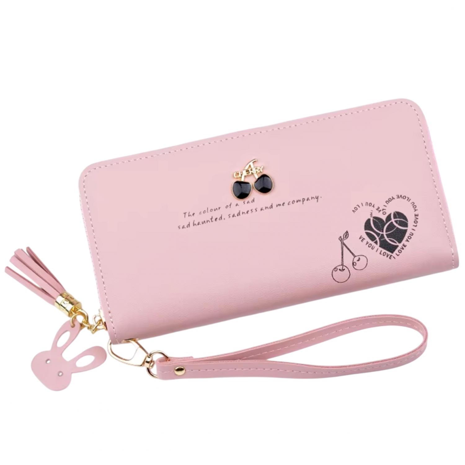 Portefeuille Radmila - Rose pâle