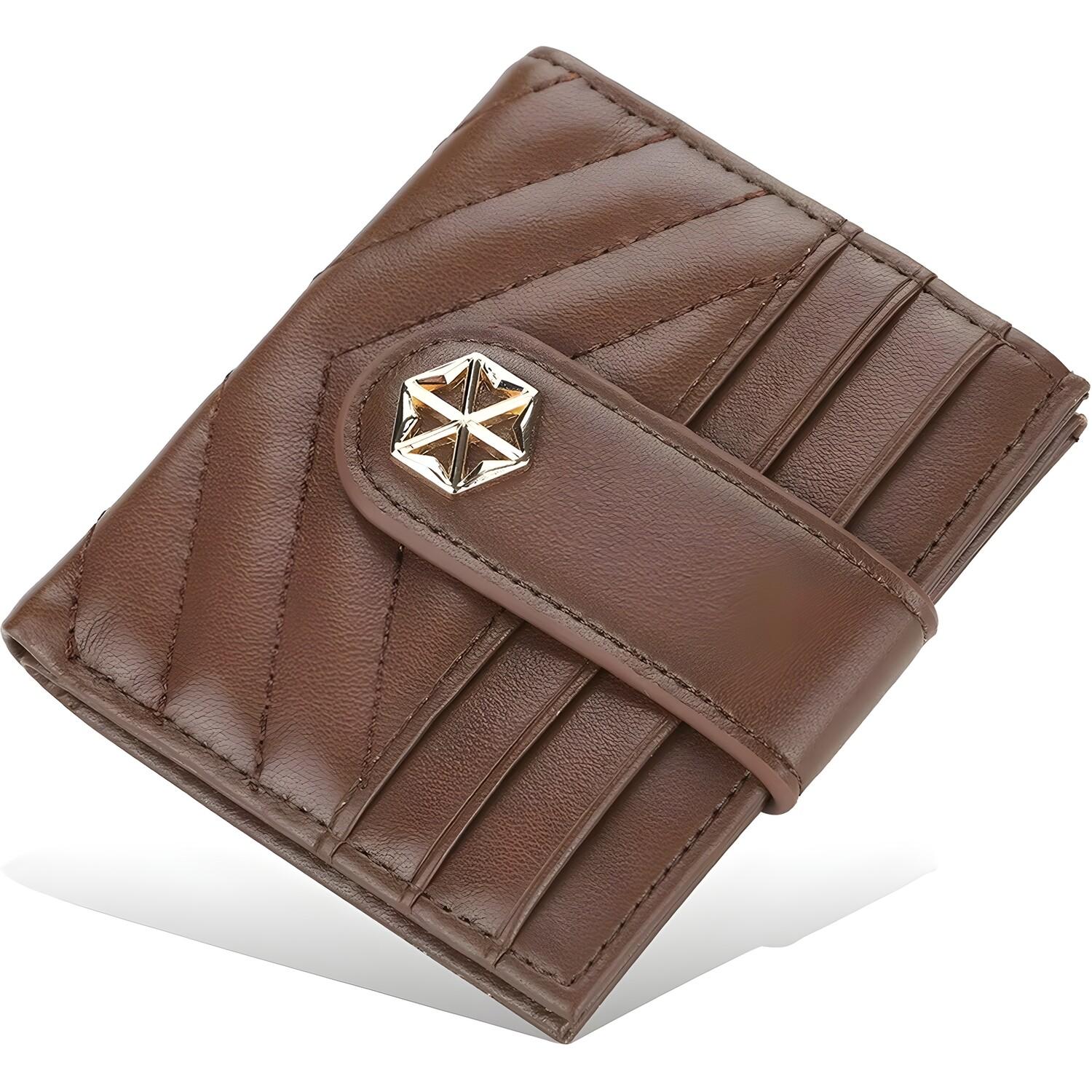 Portefeuille Boiseen Yasmina - Marron