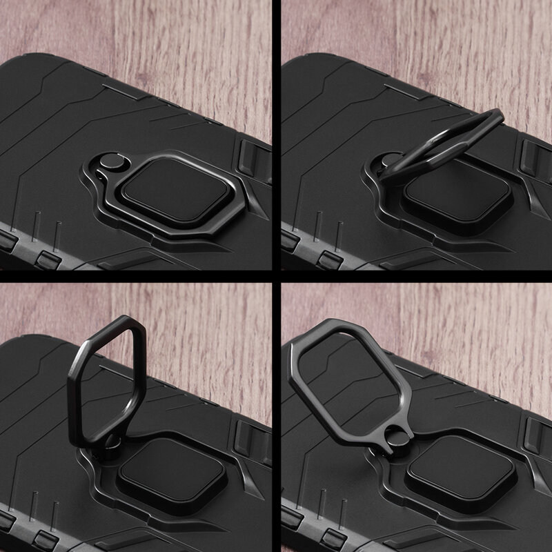 Coque Ring Armor pour Huawei Mate 60 Pro - Noir