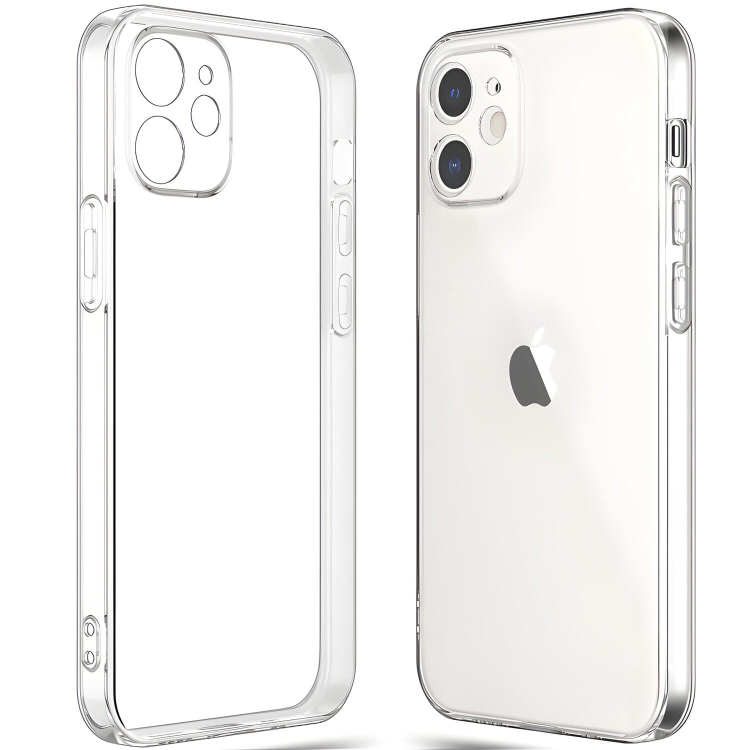 Coque de protection transparente pour Apple iPhone 12 Mini - Transparent