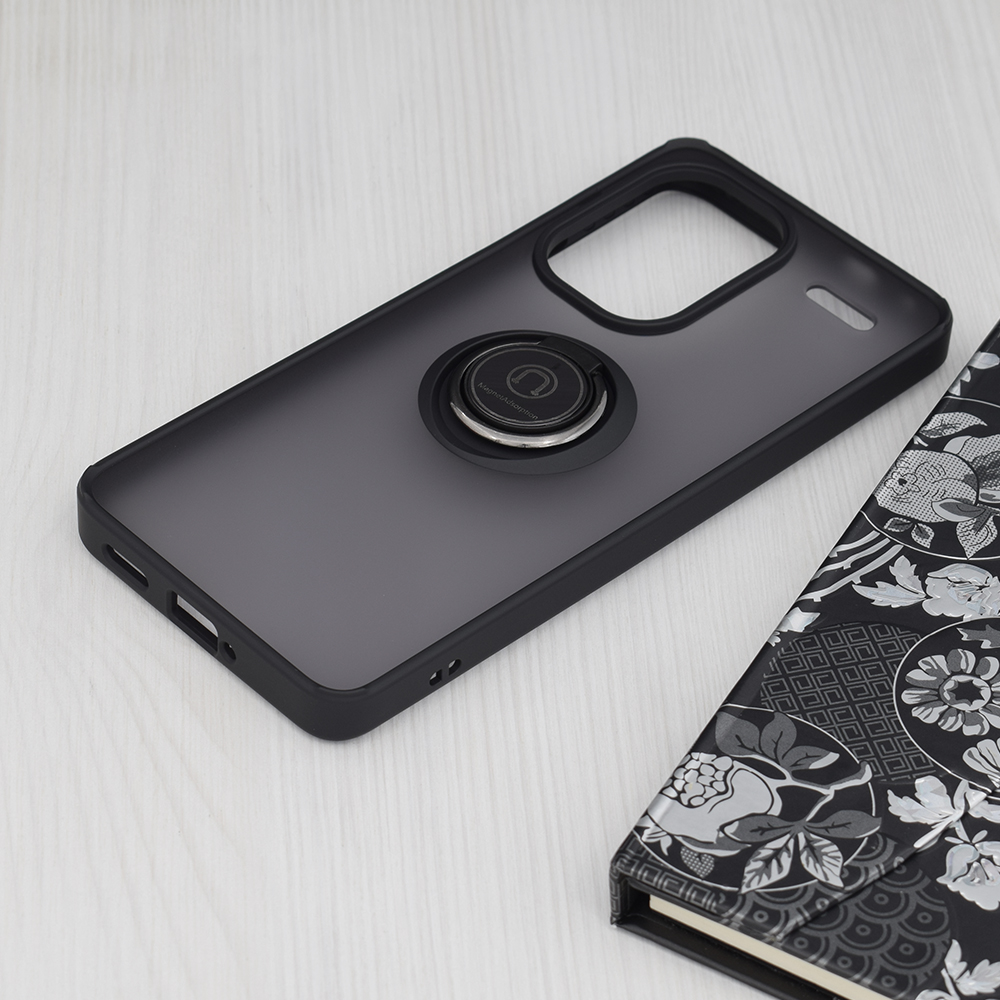 Coque Glinth pour Xiaomi Redmi Note 13 Pro Plus - Noir