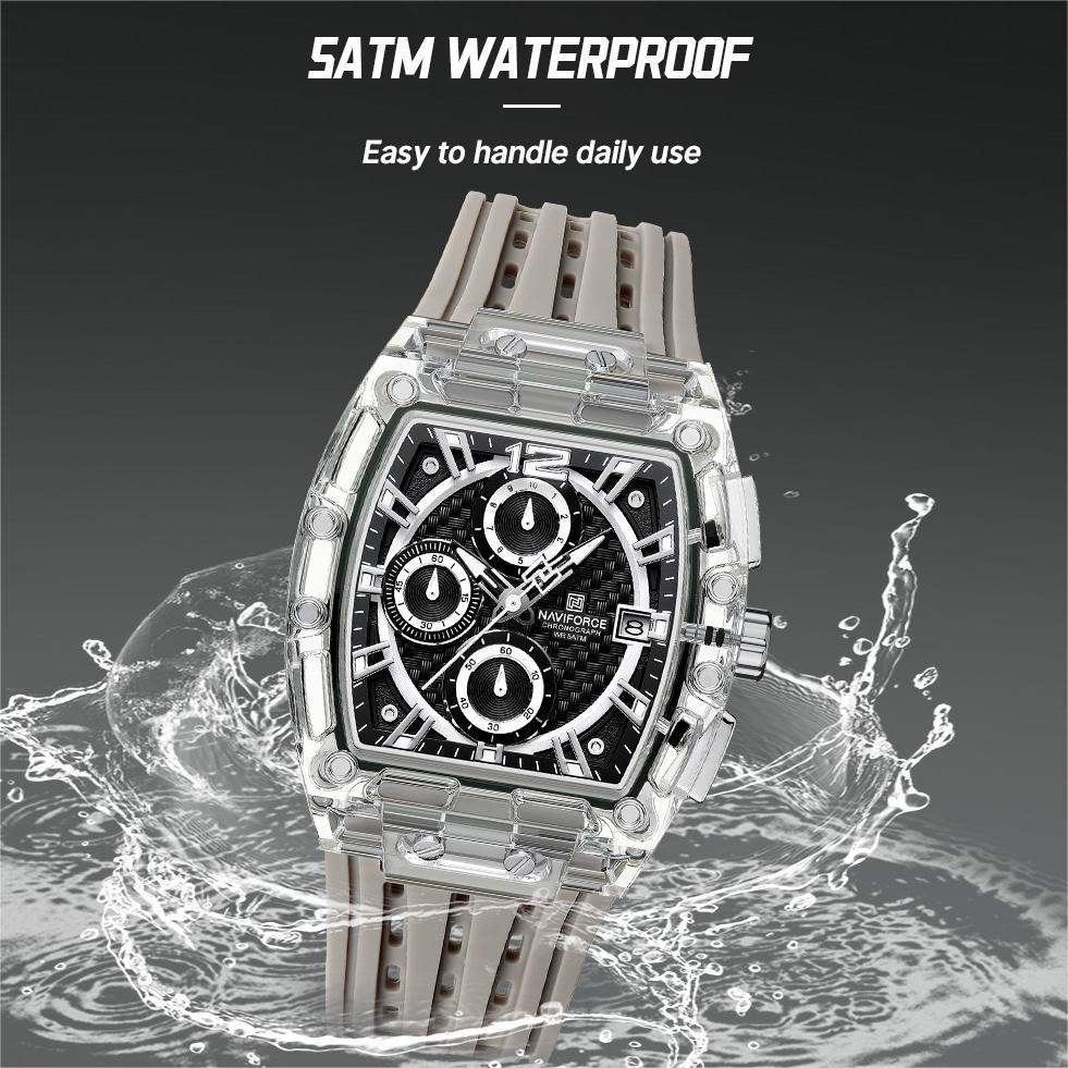 Montre NAVIFORCE SI-38625 - Marron