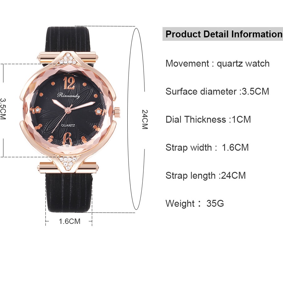 Montre HA-12400 - Rose 1