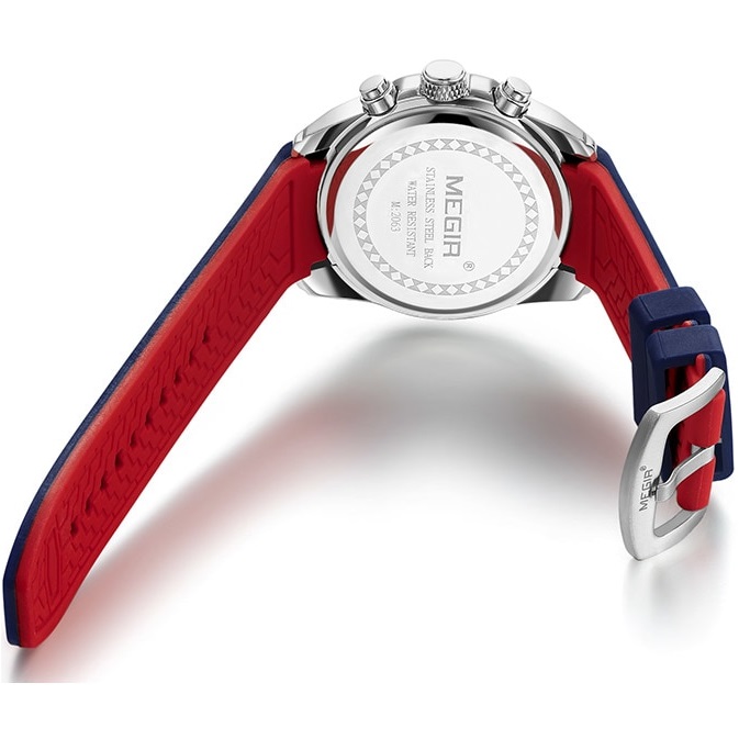 Montre ME-4014 - Bleue / Rouge