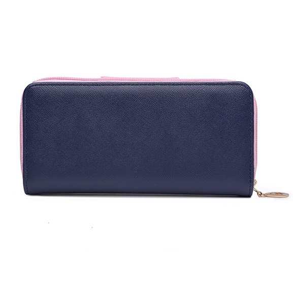 Portefeuille VI-3829 - Rose / Blanc