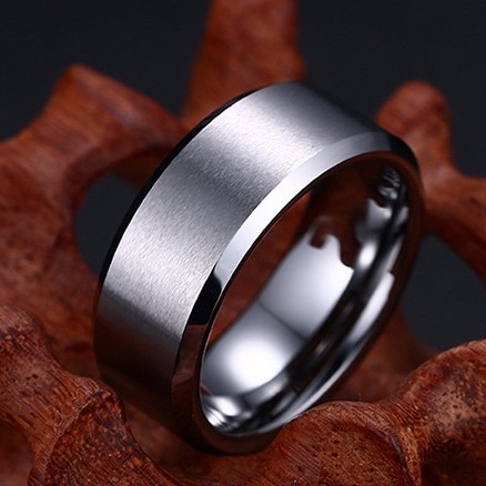 Bague MA-2496 - Argentée / 67mm