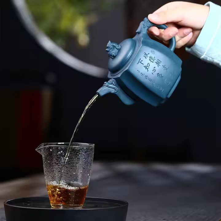 Théière QI-37628 - Bleue