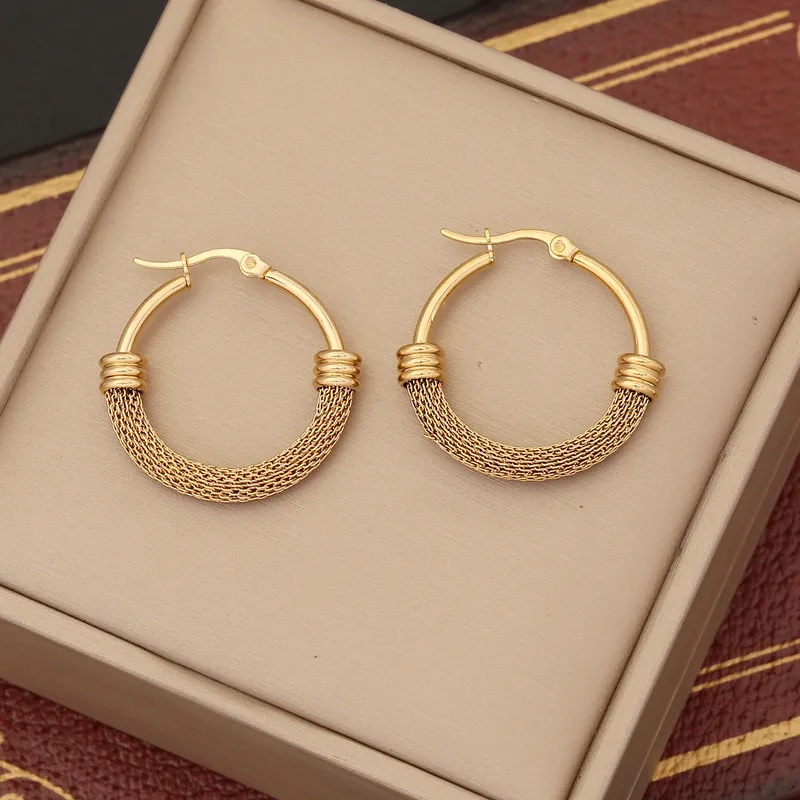Boucles d'oreilles AL-28376 - Or / Type7