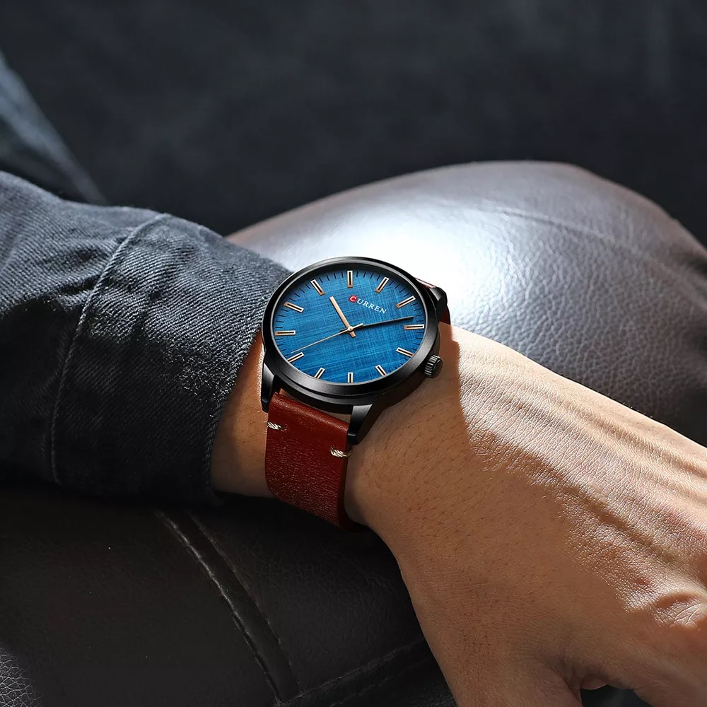 Montre CURREN DA-14190 - Marron clair