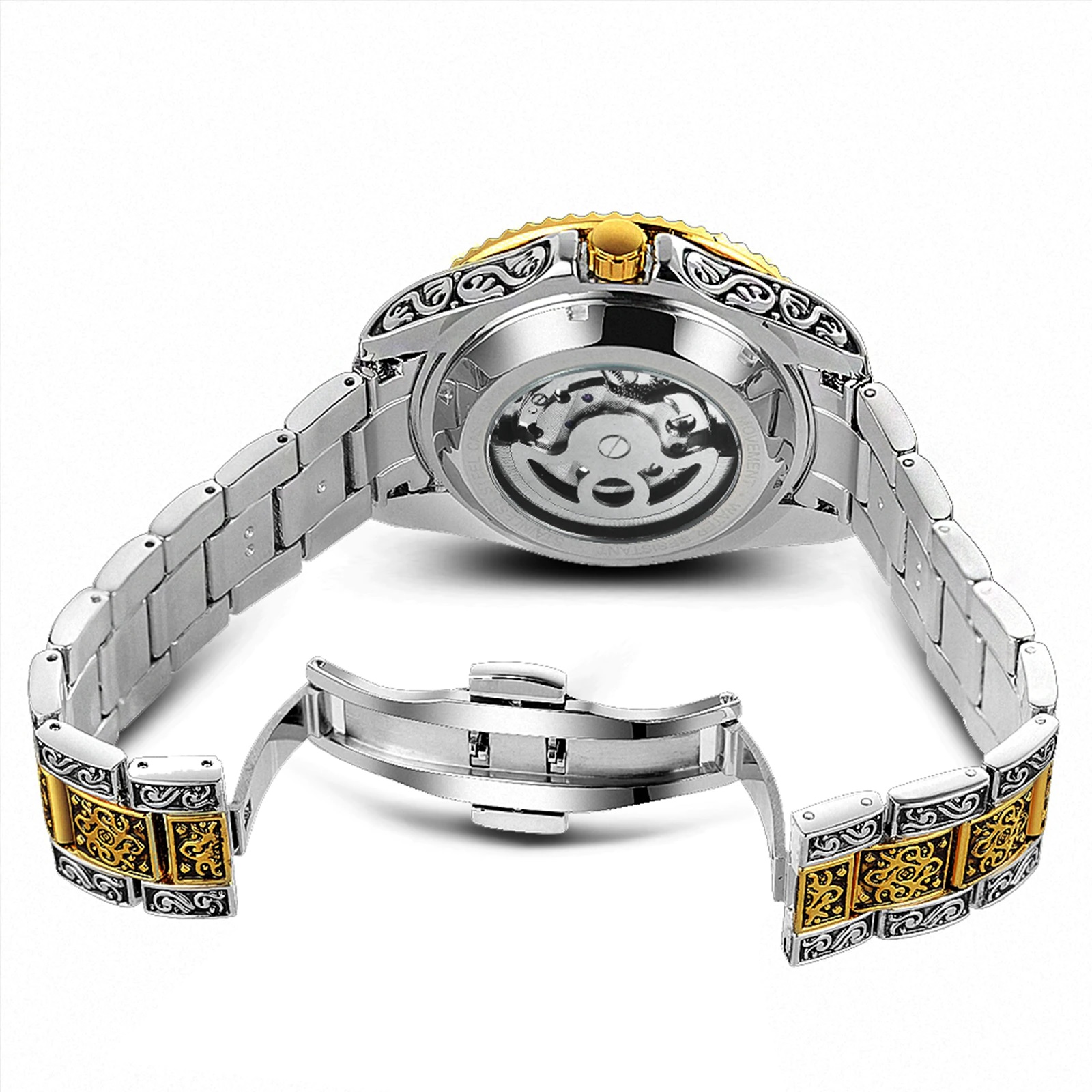 Montre FORSINING MO-21619 - Argenté / Doré