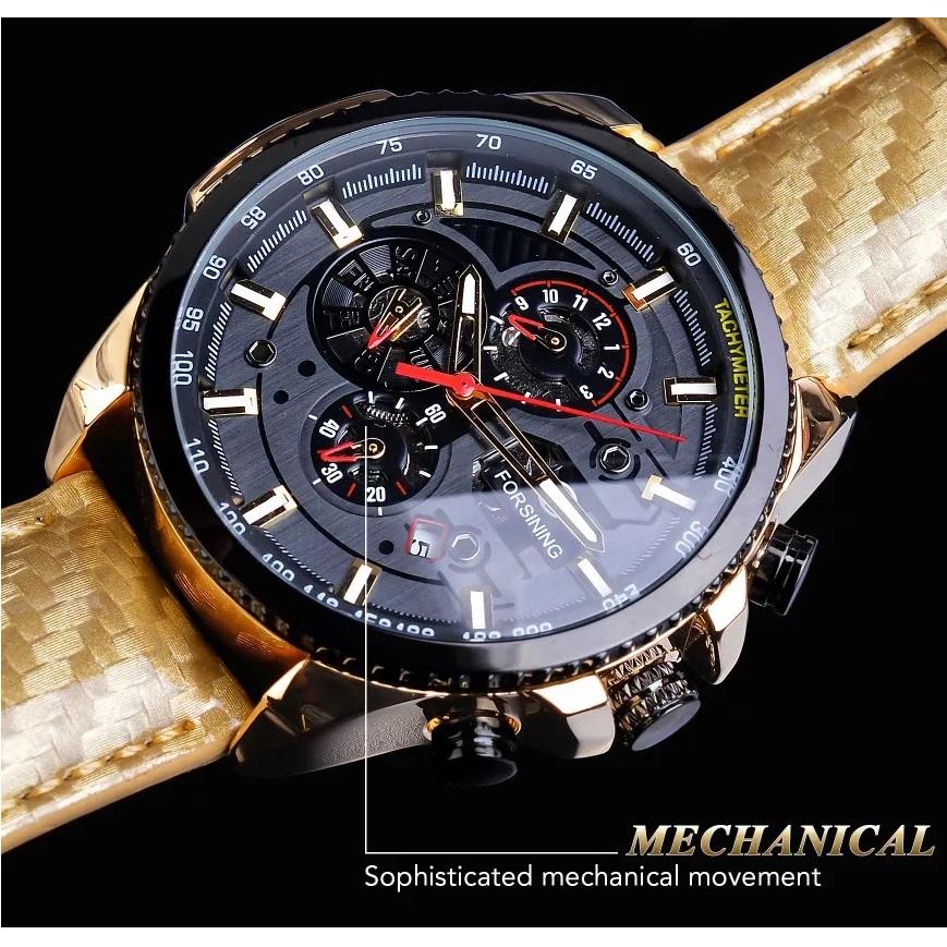 Montre FORSINING VI-14584 - Bleue