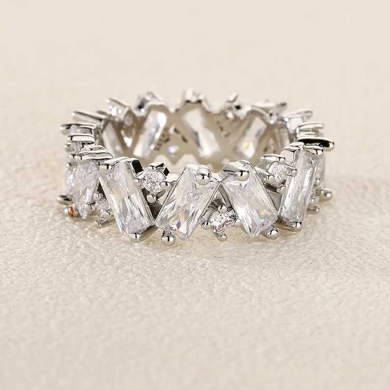 Bague GR-28234 - Argent / 52mm