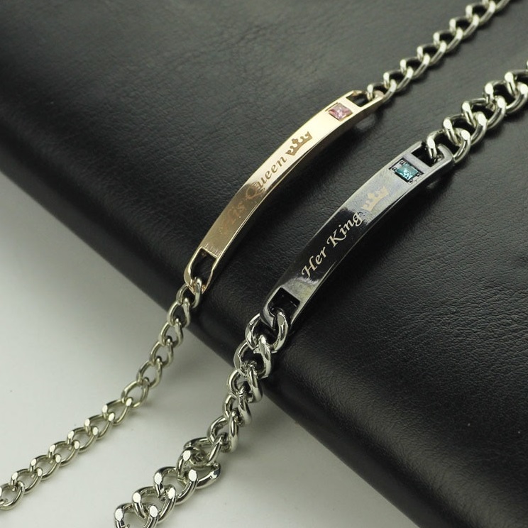 Bracelet His Queen - Argent / Or / Rose