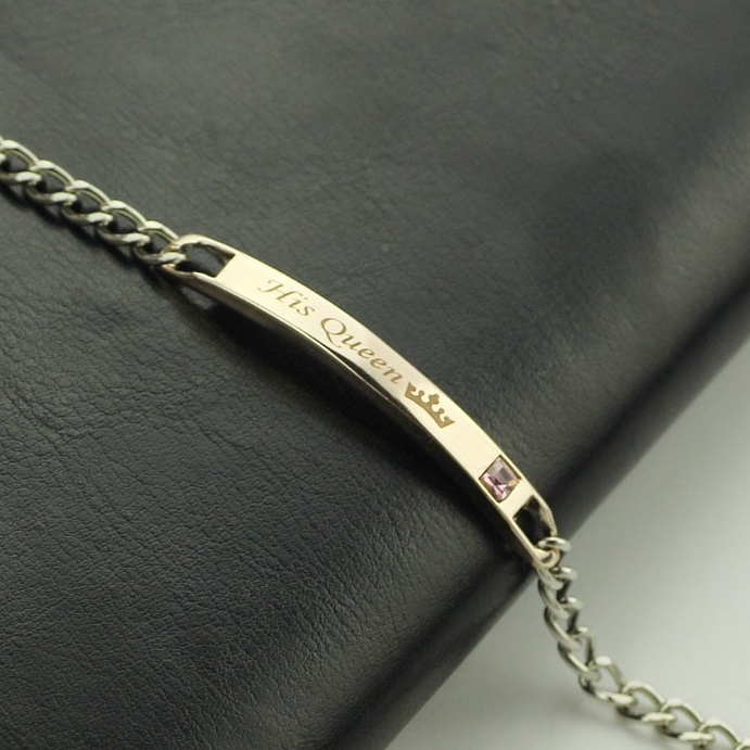 Bracelet His Queen - Argent / Or / Rose