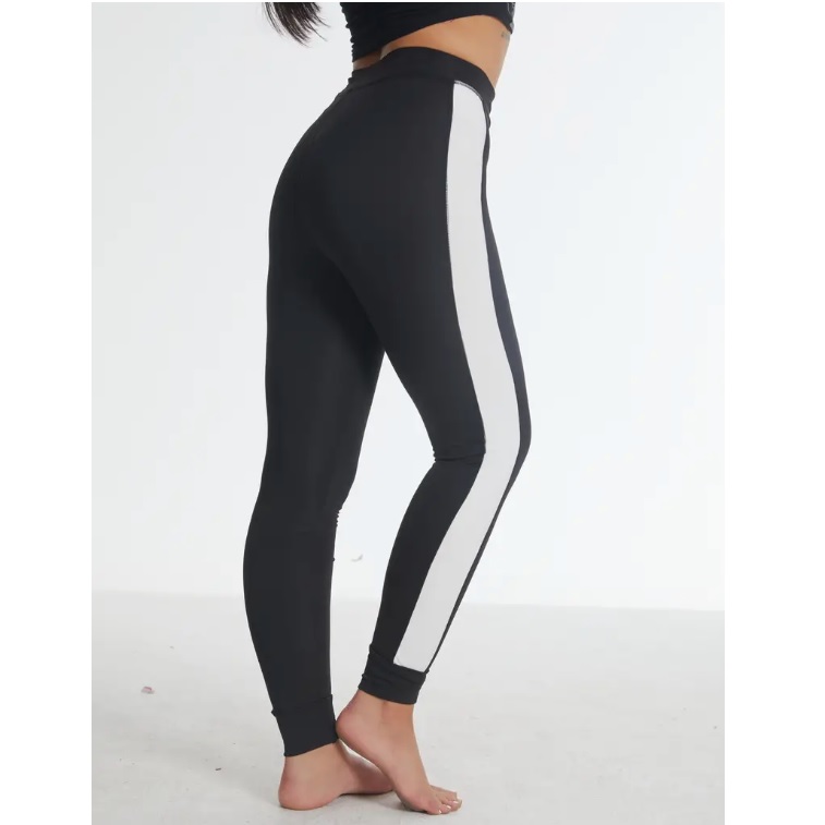 Leggings EA-30364 - Noir / Blanc / S