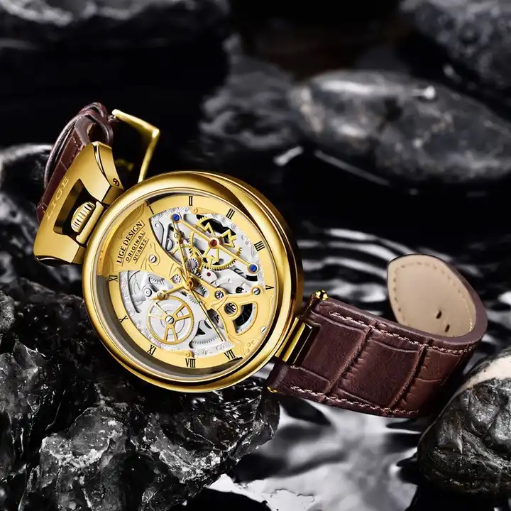Montre LIGE HA-29525 - Noir