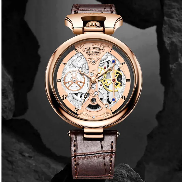 Montre LIGE HA-29525 - Noir