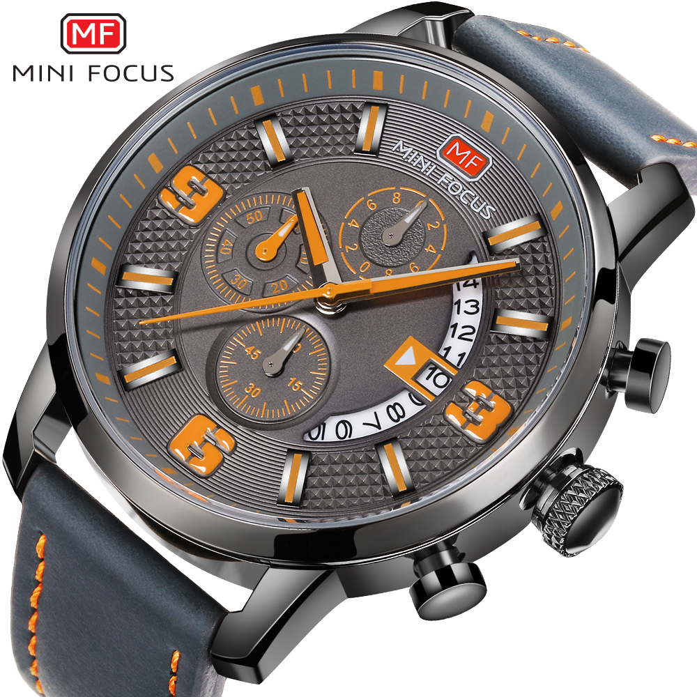 Montre Mini Focus LE-23863 - Gris / Orange