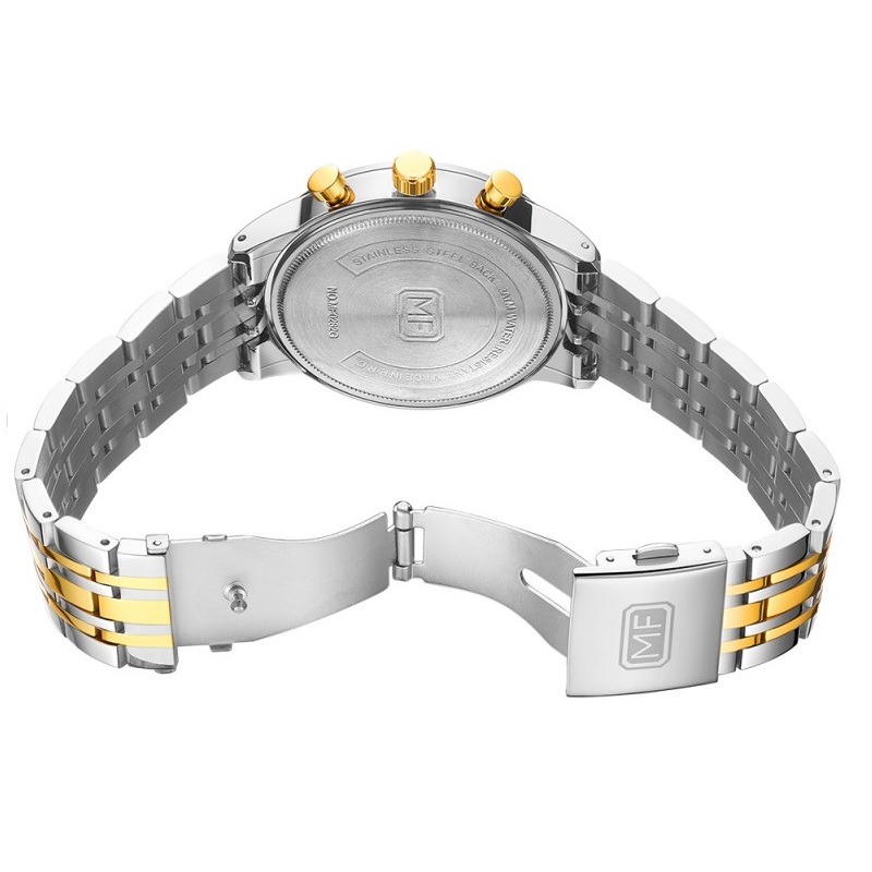 Montre Mini Focus MD-23874 - Bleu / Or Rose