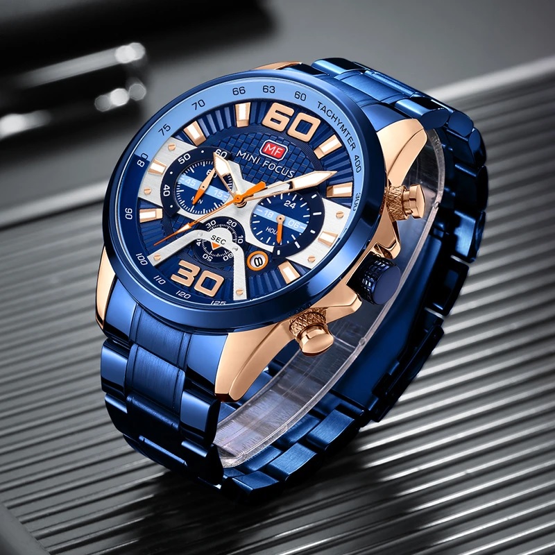 Montre Mini Focus NO-23883 - Bleue
